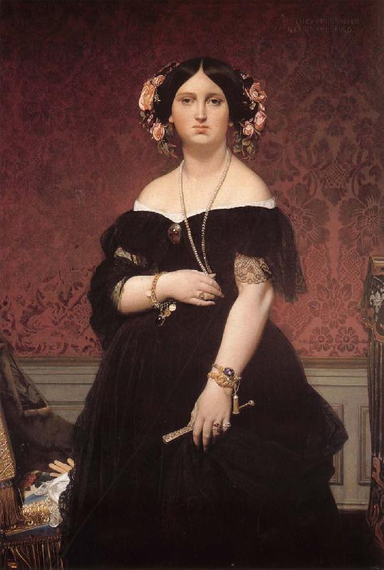 Jean-Auguste Dominique Ingres Portrait of countess China oil painting art